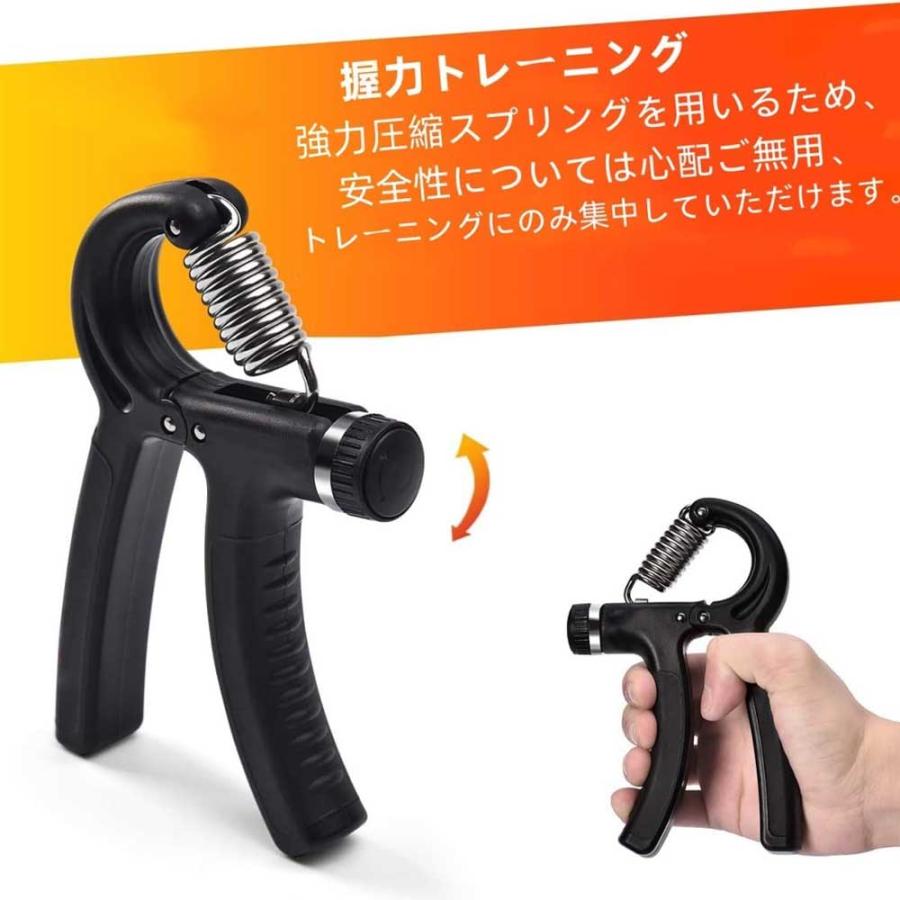 ハンドグリップ 握力 トレーニング 5点セット ハンドトレーナー 5-60kg