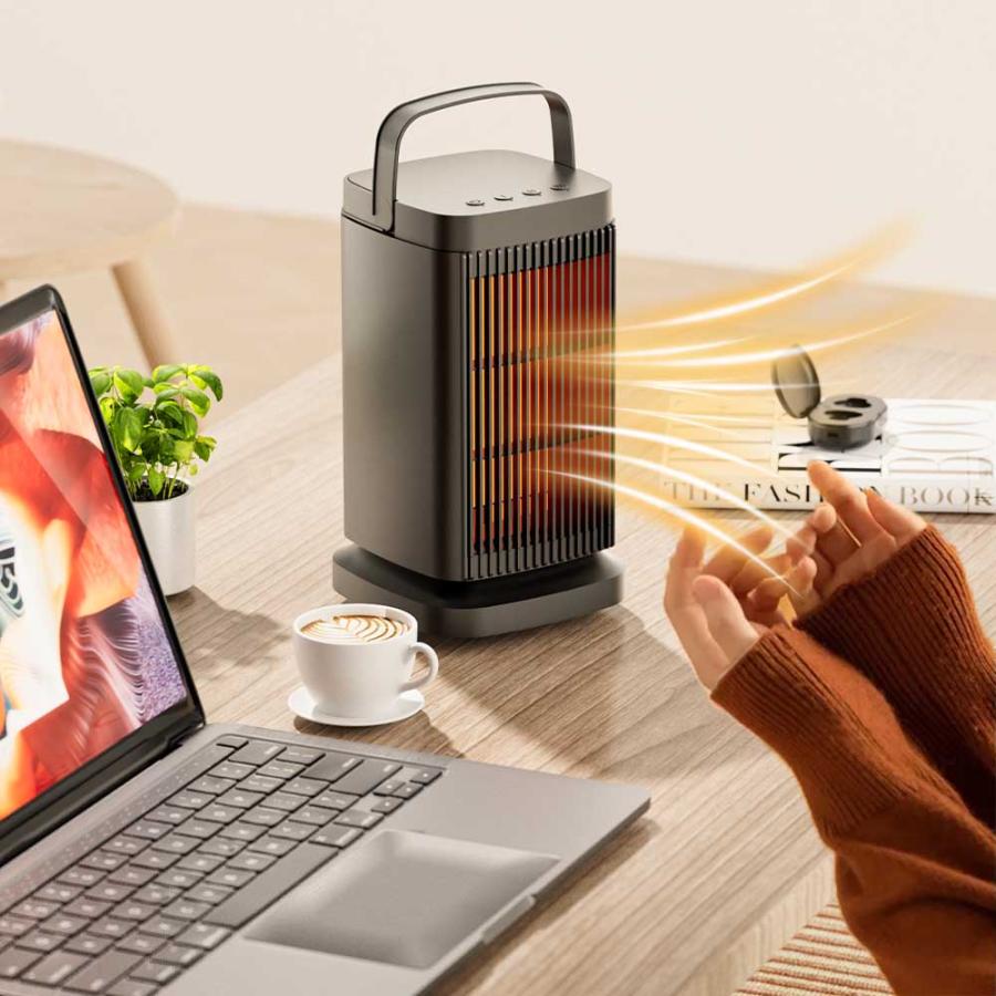 セラミック ファンヒーター 小型 1500W対応 セラミックヒーター 1500W