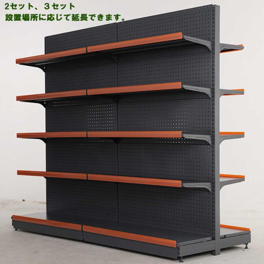 業務用陳列棚 (両面 T柱)スーパーマーケット コンビニ 通販ショップ スチール ラック(耐荷50kg/段)高さ190×横幅90×奥行40+40(cm)両面-5段 (SKU:9950-80) : pcastore - 通販 - Yahoo!ショッピング 業務用陳列棚 (両面 T柱)スーパーマーケット コンビニ 通販ショップ スチール ラック(耐荷50kg/段)高さ190×横幅90×奥行40+40(cm)両面-5段 (SKU:9950-80) : pcastore - 通販 - Yahoo!ショッピング