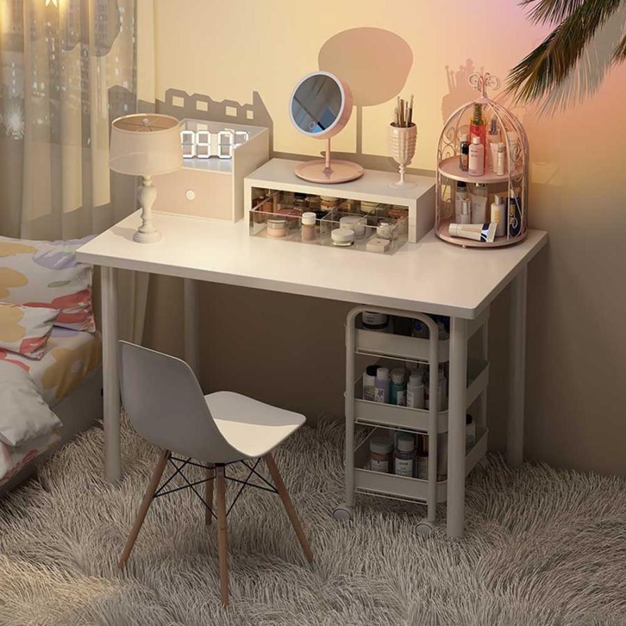 パソコンデスク 幅80cm×奥行40cm 組立簡単 シンプル PCデスク 勉強机