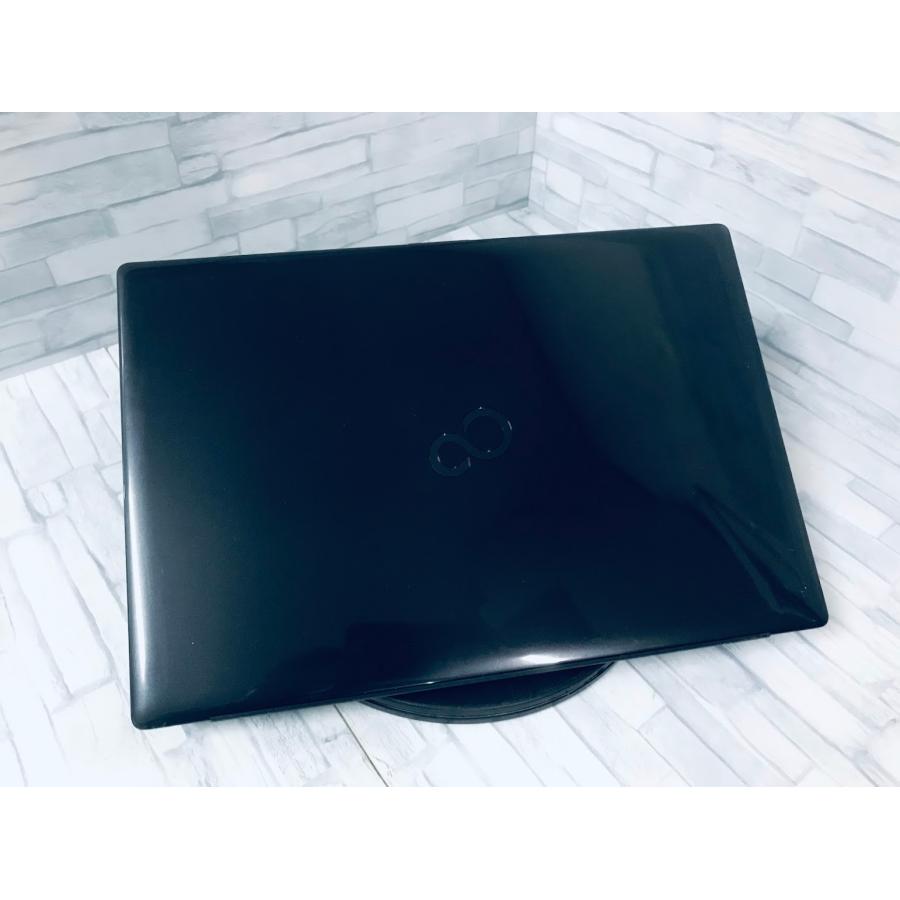 富士通★Core-i7★新品SSD512G★高速メモリ8G★ブルーレィ/ブルー 富士通ノートパソコン i7 SSD512GB ブルーレイ office2019