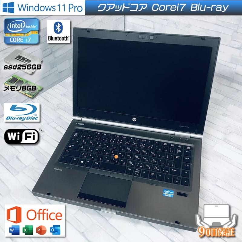EliteBook Windows11Pro hp Elitebook 8470w Corei7 3630QM メモリ8GB 新品 ...