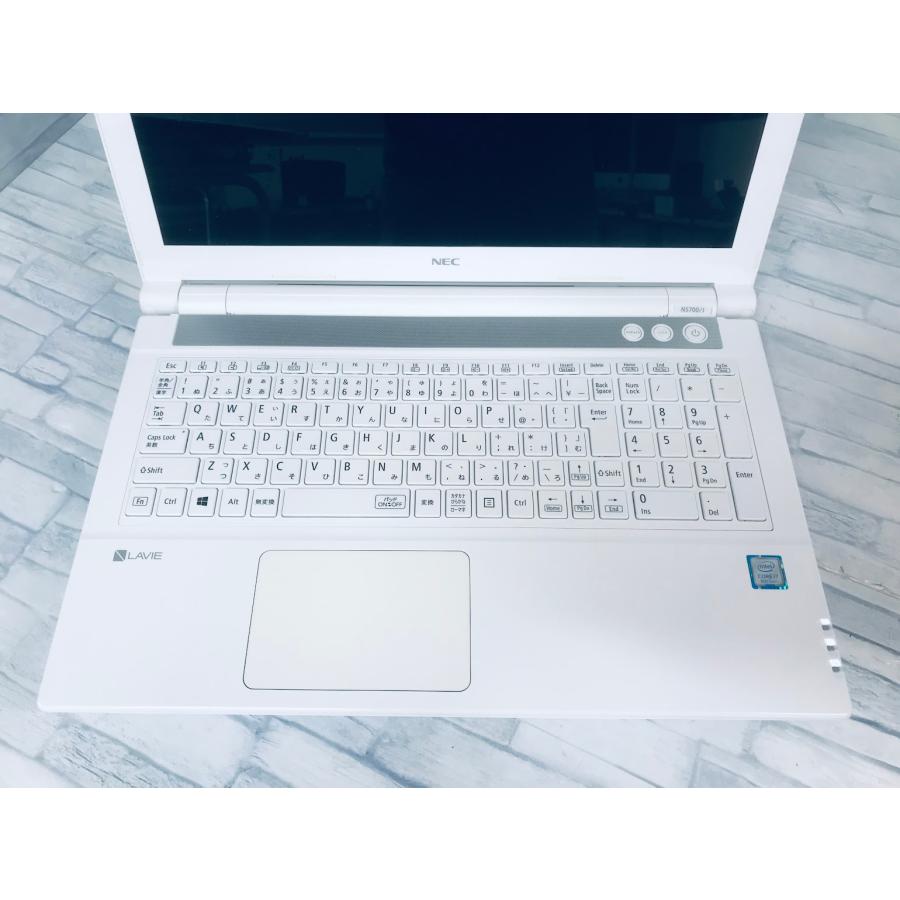 【NEC】LS700 高性能i7 SSD512GB 16GB ホワイトノートPC NEC】NS700 高性能i7 SSD512GB 16GB ホワイトノートPC NEC i7 6