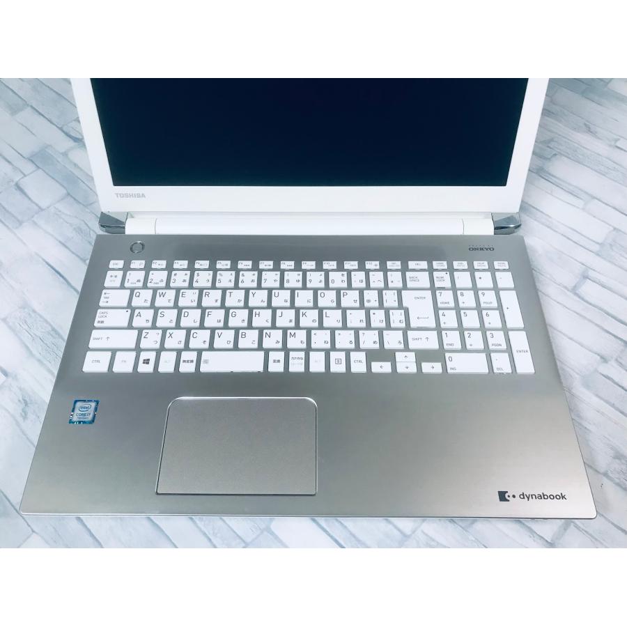 Windowsノート本体 dynabook T65/CG i7-7500U 256GB 8GB dynabook T Windows11 東芝 Dynabook T65/CG Corei7 7500U 新品