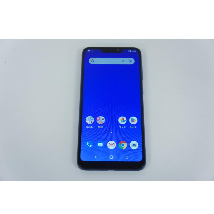 美品 ASUS ZenFone Max (M2) SIMフリー 32GB スペースブルー デュアル 