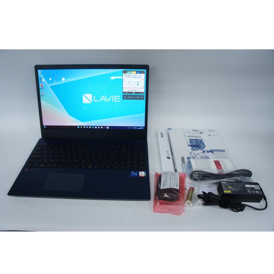 NEC(エヌイーシー) [展示品A]LAVIE N15 N1573/EAL PC-N1573EAL ネイビーブルー