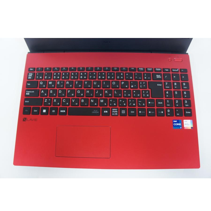 NEC(エヌイーシー) [展示品A]LAVIE N15 N1573/EAR PC-N1573EAR カームレッドの画像