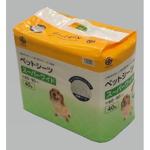 綿半パートナーズ ペットシーツ スーパーワイド 新 40枚 Pcボンバー Paypayモール店 通販 Paypayモール