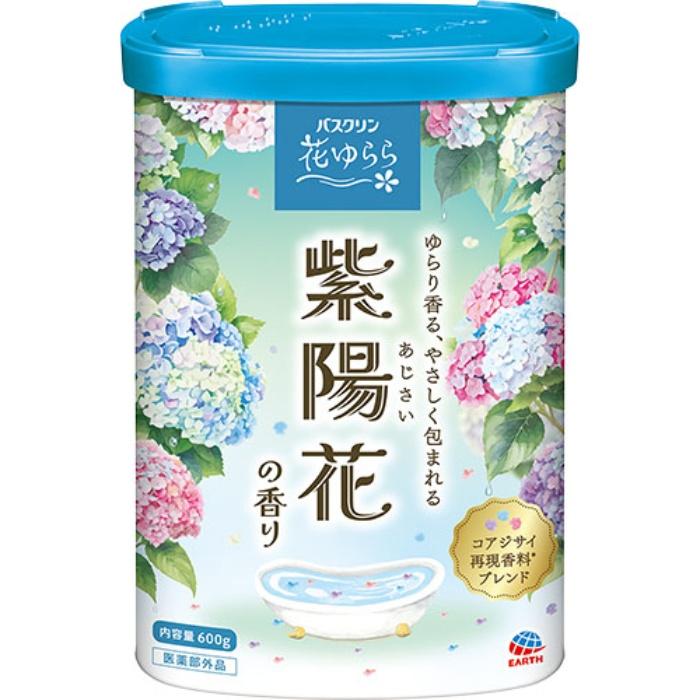 明礬の花 薬用入浴剤 900ｇ✕6本セット アース製薬 バスクリン 花ゆらら 紫陽花 600g : PCボンバー Yahoo!店