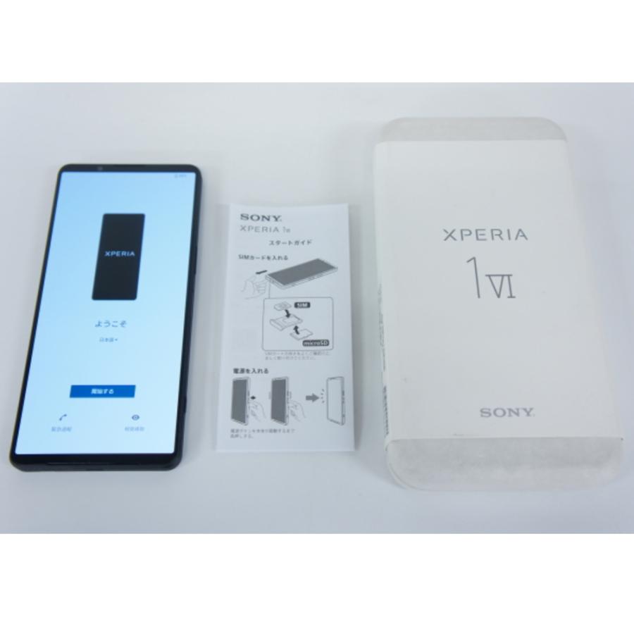 SONY 国内版 【SIMフリー】 Xperia 1 VI ブラック 12GB 256GB XQ-EC44