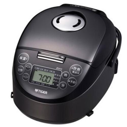 タイガー魔法瓶 TIGER 炊飯器 炊きたて JPF-G055-KL スチールブラックの商品画像（Yahoo!ショッピング）