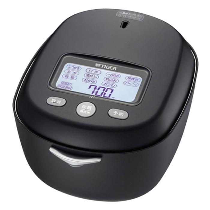 TIGER タイガー 土鍋圧力IHジャー炊飯器 JRX-G060-KG エボニーブラックの商品画像（Yahoo!ショッピング）