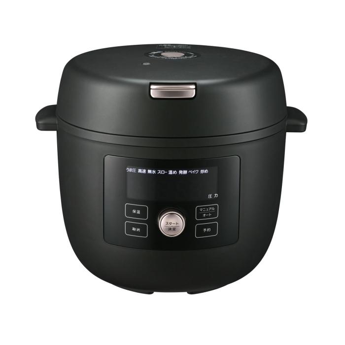 TIGER タイガー魔法瓶 電気圧力鍋 TIGER COOKPOT COK-B400-KM マットブラックの商品画像（Yahoo!ショッピング）