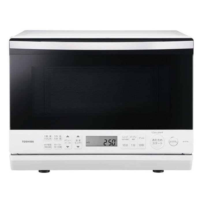 TOSHIBA 東芝 スチームオーブンレンジ 26L 石窯ドーム ER-D70A(W) グランホワイトの商品画像（Yahoo!ショッピング）