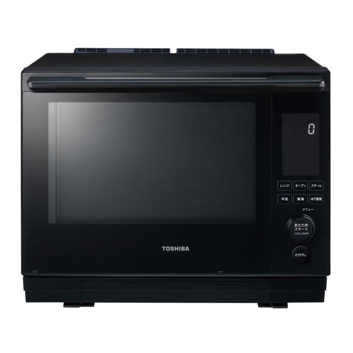 TOSHIBA 東芝 過熱水蒸気オーブンレンジ 石窯ドーム ER-D3000B(K) グランブラックの商品画像（Yahoo!ショッピング）