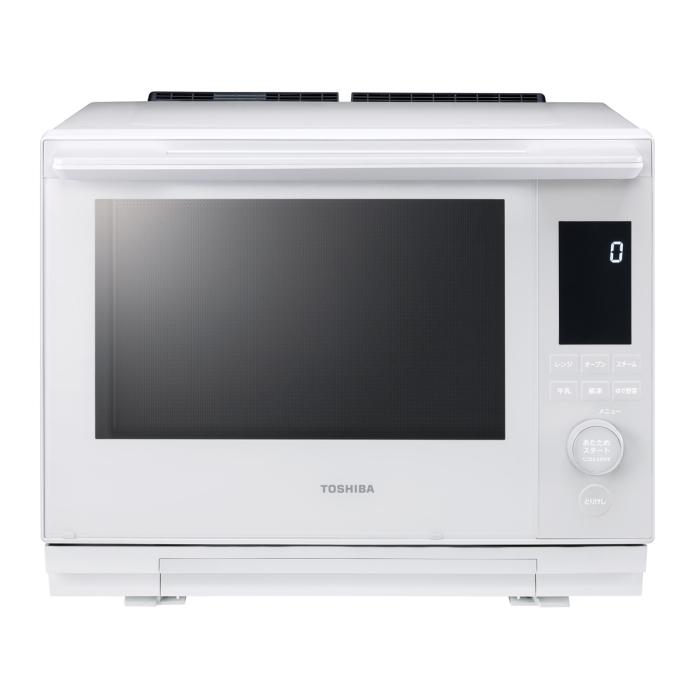 TOSHIBA 東芝 過熱水蒸気オーブンレンジ 石窯ドーム ER-D3000B(W) グランホワイトの商品画像（Yahoo!ショッピング）