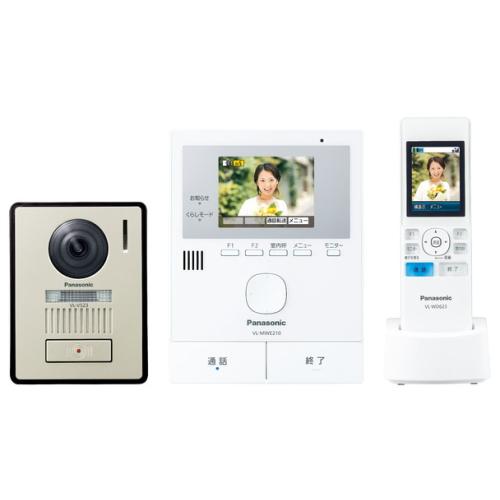 Panasonic パナソニック どこでもドアホン VL-SWE210KLA 子機含む付属品完備の商品画像（Yahoo!ショッピング）