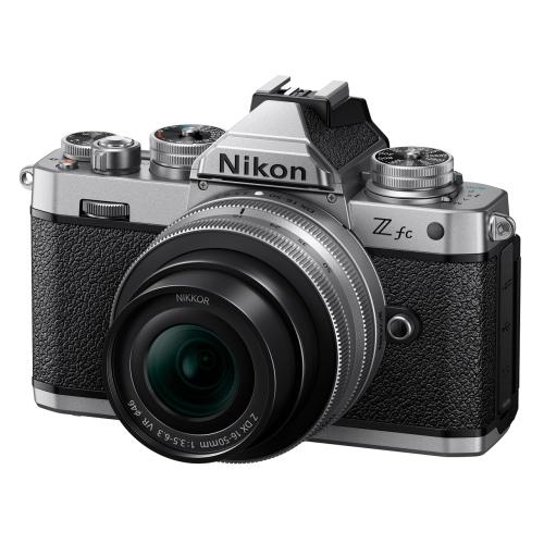 (q)Nikon Z fc シルバー 16-50VRレンズキット NIKON(ニコン) Z fc 16-50 VR レンズキット シルバー : PC