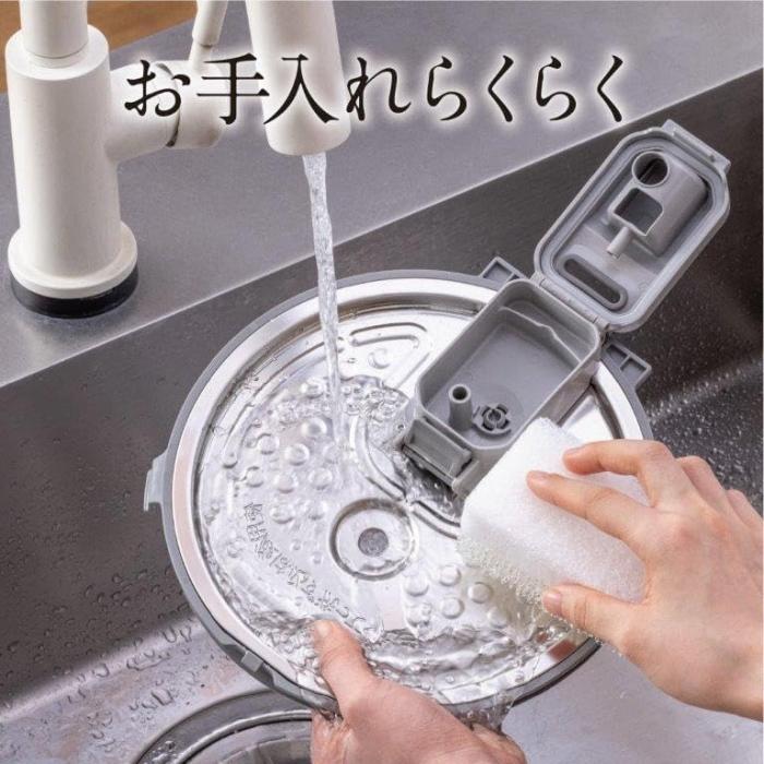 三菱 三菱(ミツビシ) 備長炭 炭炊釜 NJ-VV10F-B 藍墨 : PC