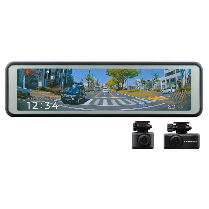 COMTEC コムテック ミラー型ドライブレコーダー ZDR-880Mの商品画像（Yahoo!ショッピング）