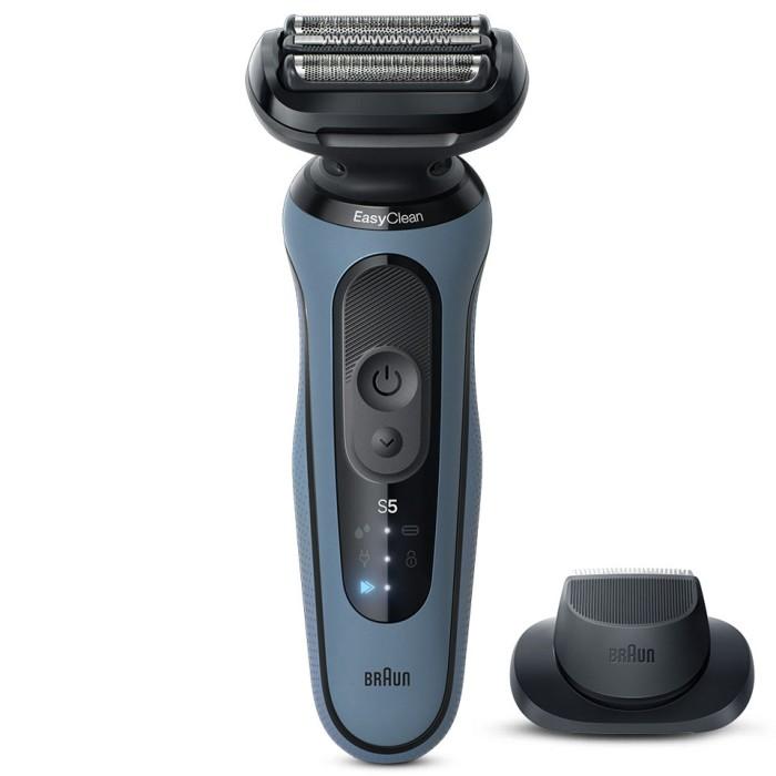 【新品未使用】ブラウン 52 A1200s シリーズ5 メンズシェーバー ブルー BRAUN（ブラウン） メンズシェーバー 52-A1200s シリーズ5 アズール