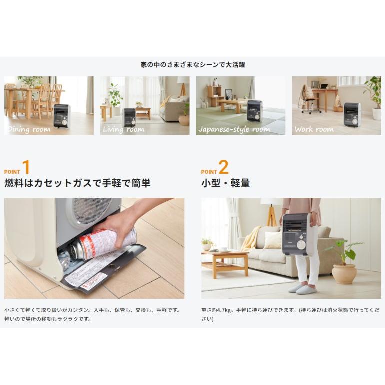 Iwatani（イワタニ） 風暖 CB-GFH-5 カセットガスファンヒーター