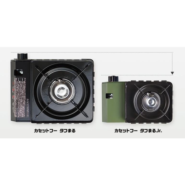 Iwatani（イワタニ） カセットフー タフまるJr. CB-ODX-JR-BK ブラック