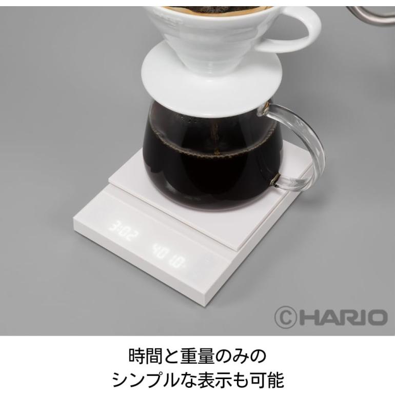 【新品】コーヒースケール ポラリス 計量はかり 珈琲用 CST-2000-W ホ Amazon｜HARIO(ハリオ) コーヒースケール ポラリス ホワイト 計量