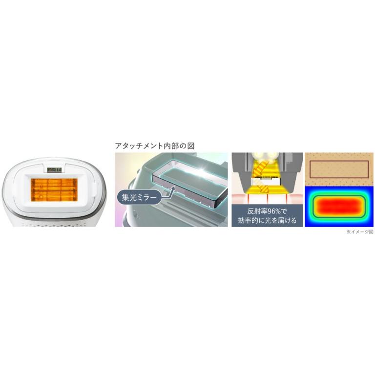 Panasonic パナソニック 光エステ ES-WP9A-H 脱毛器 スムース