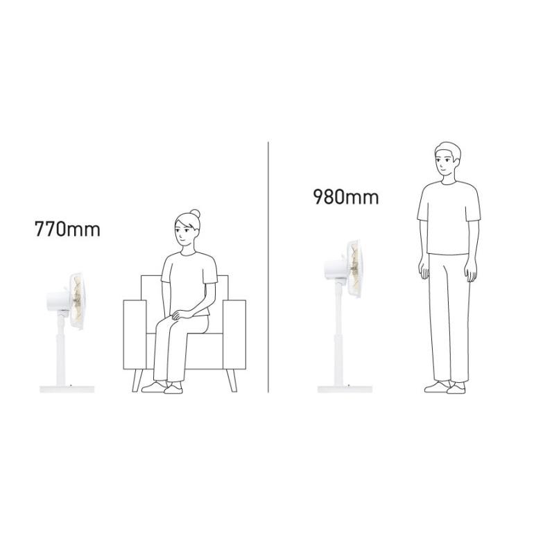 Panasonic（パナソニック） リビング扇風機 F-C339C-W ホワイト
