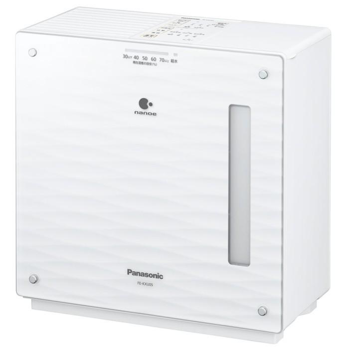 あすつく panasonic ヒーターレス気化式加湿機 FE-KXU05-W ミスティ
