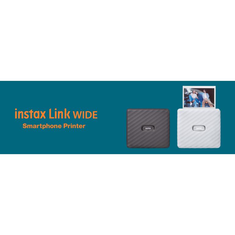 FUJIFILM instax Link WIDE Smartphone Printer チェキ INS LINK WIDE M GRAY モカグレー 富士フイルム 　即納・送料無料_1