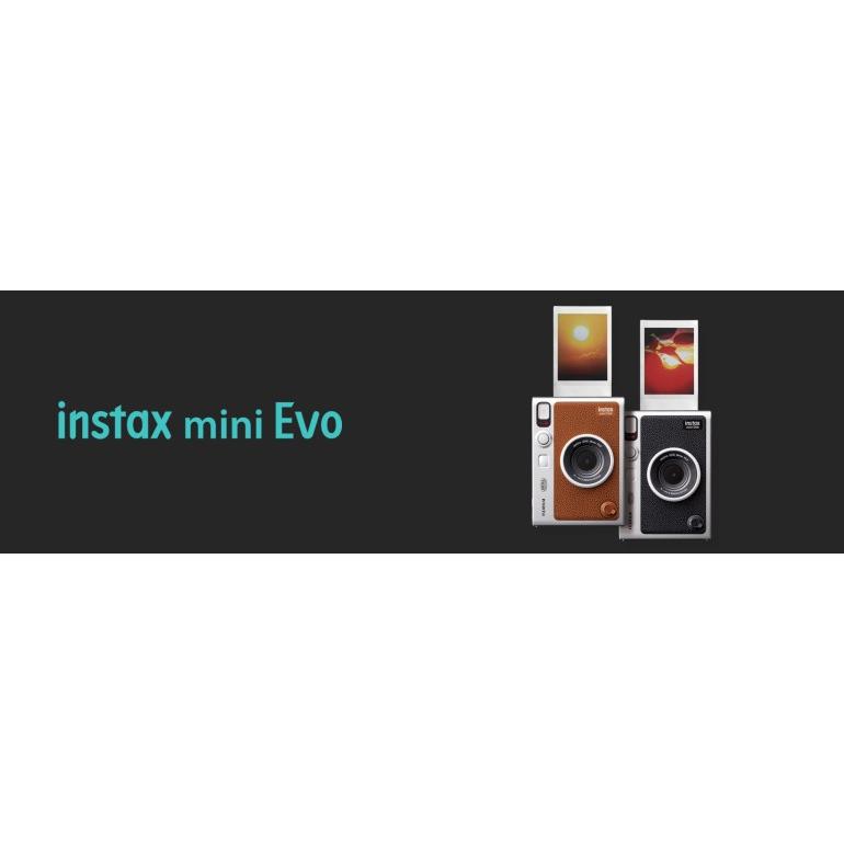 新品 FUJI instax mini Evo チェキ TypeC ブラック FUJIFILM（フジフイルム） FFUJIFILM instax mini Evo チェキ INS MINI