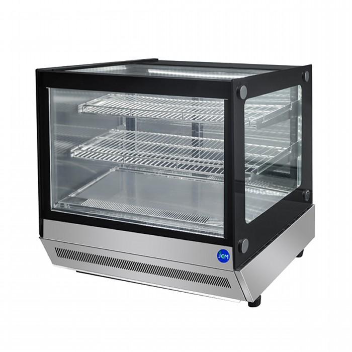 JCM　卓上型対面冷蔵ショーケース　2℃〜８℃　角型　JCMS-53T　冷蔵庫　53L　ジェーシーエム　送料無料・代引き不可