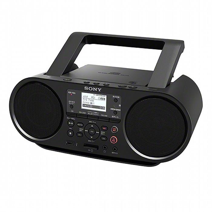 SONY ZS-RS81BT CDラジオ Bluetooth/USB録音 美品 SONY（ソニー） SONY Bluetooth対応CDラジオ ZS-RS81BT 即納・送料無料