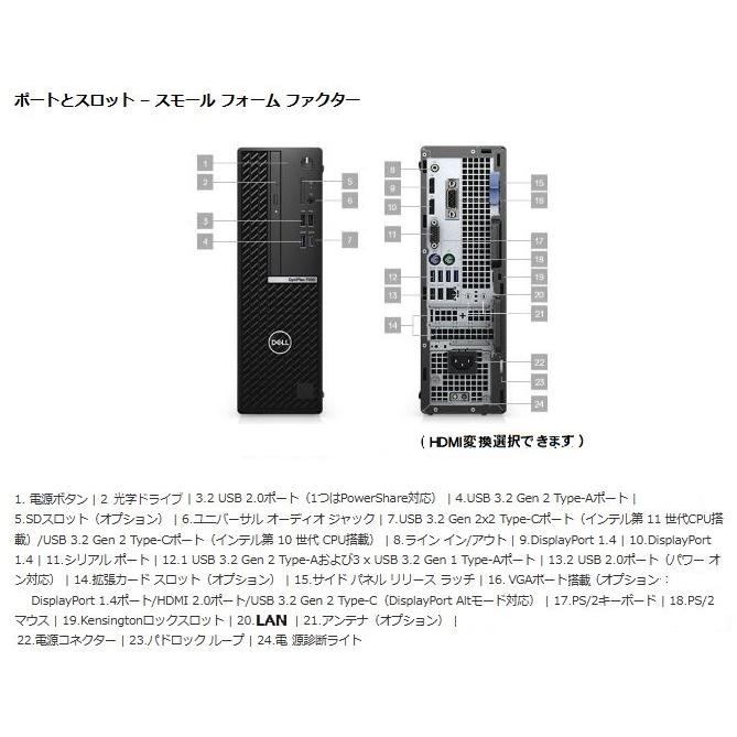 OptiPlex 美品 デスクトップパソコン Windows11 Win11 中古パソコン
