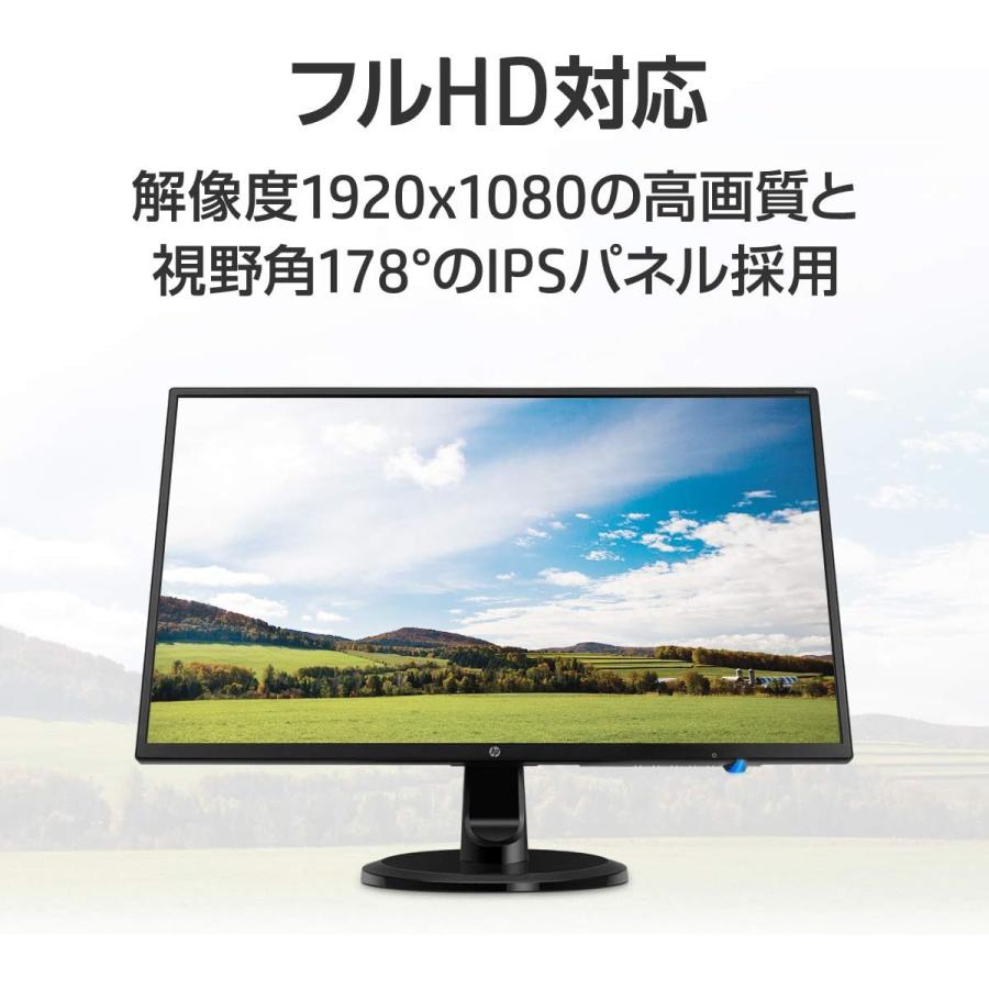 日本HP 液晶モニタ HP 24インチ N246V 薄型フレ−ム 角度調整 HDMI IPS