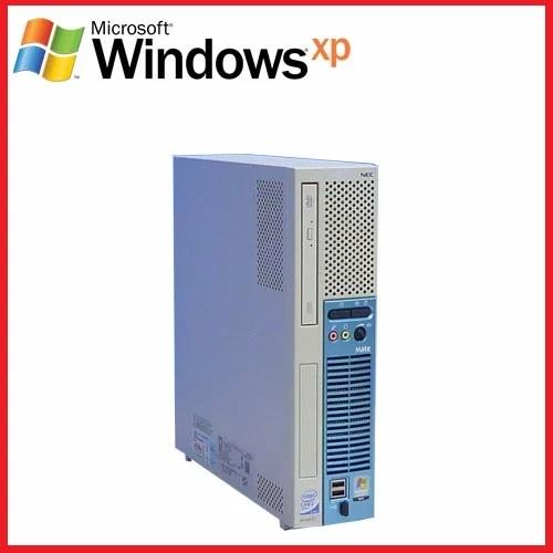 中古パソコン デスクトップパソコン WindowsXP Pro 32bit NEC MY28A Core2 Duo E8300 メモリ2GB DVD-ROM 1656a5｜pchands