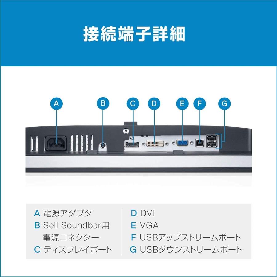 DELL（デル） 液晶 モニタ Dell 24インチワイド LED U2412M IPSパネル