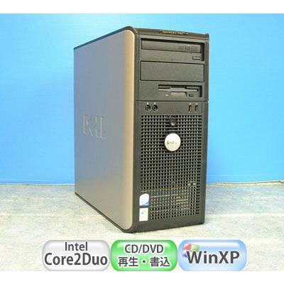 中古パソコン　 送料無料 メモリ2GB DELL Optiplex745MT Core2Duo E6700 DVDマルチ WinXP Pro d-051｜pchands