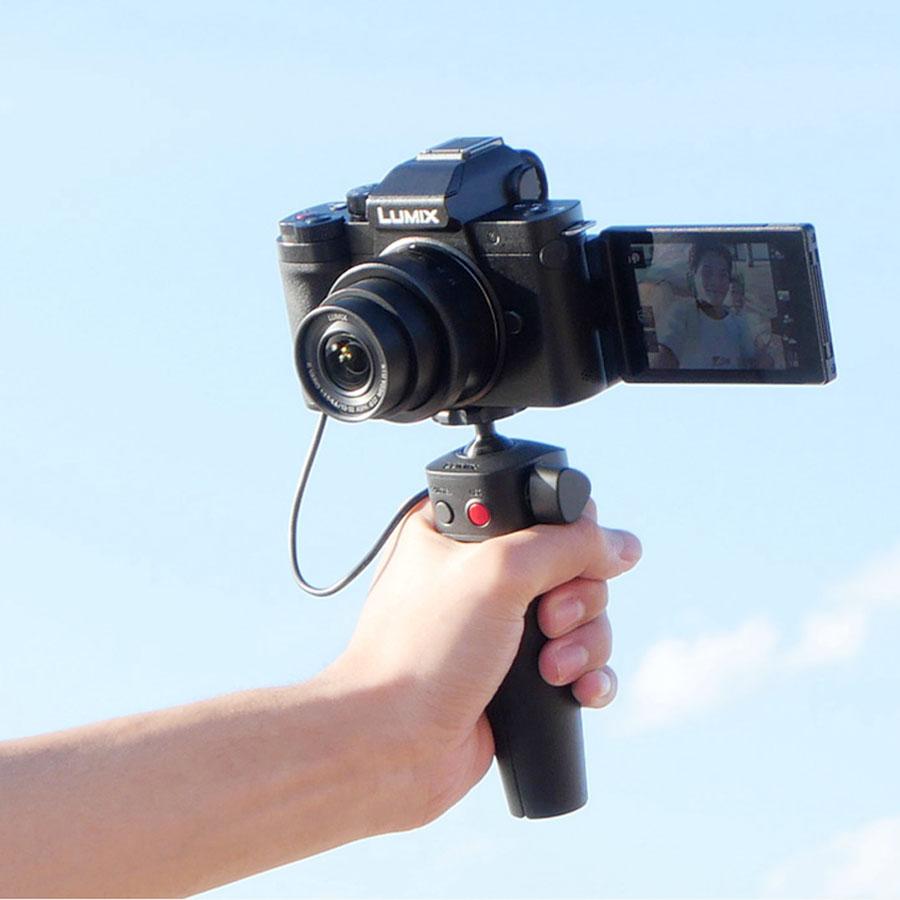 パナソニック デジタル一眼カメラ ダブルズームレンズキット 未使用 DC-G100DW-K デジカメ マイクロフォーサーズ Panasonic 家電 美品A ランクの画像