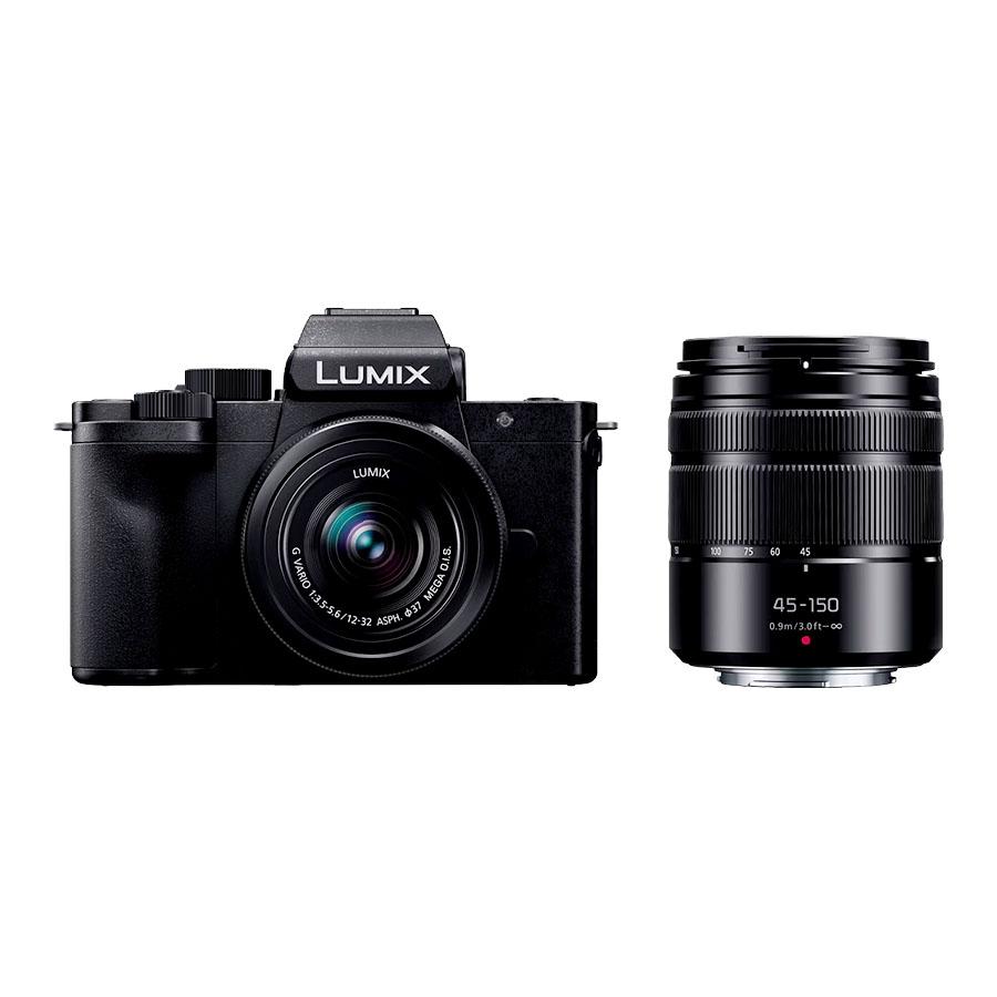 パナソニック デジタル一眼カメラ ダブルズームレンズキット 未使用 DC-G100DW-K デジカメ マイクロフォーサーズ Panasonic 家電 美品A ランクの画像