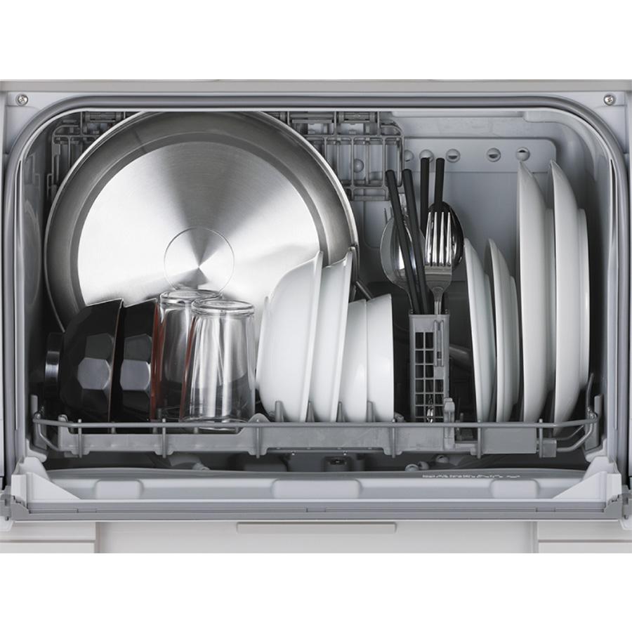 【長期保証付】Panasonic 食器洗い乾燥機 ホワイト  NP-TSK1-W Panasonic（パナソニック） NP-TSK1-W 食器洗い乾燥機 スリムタイプ