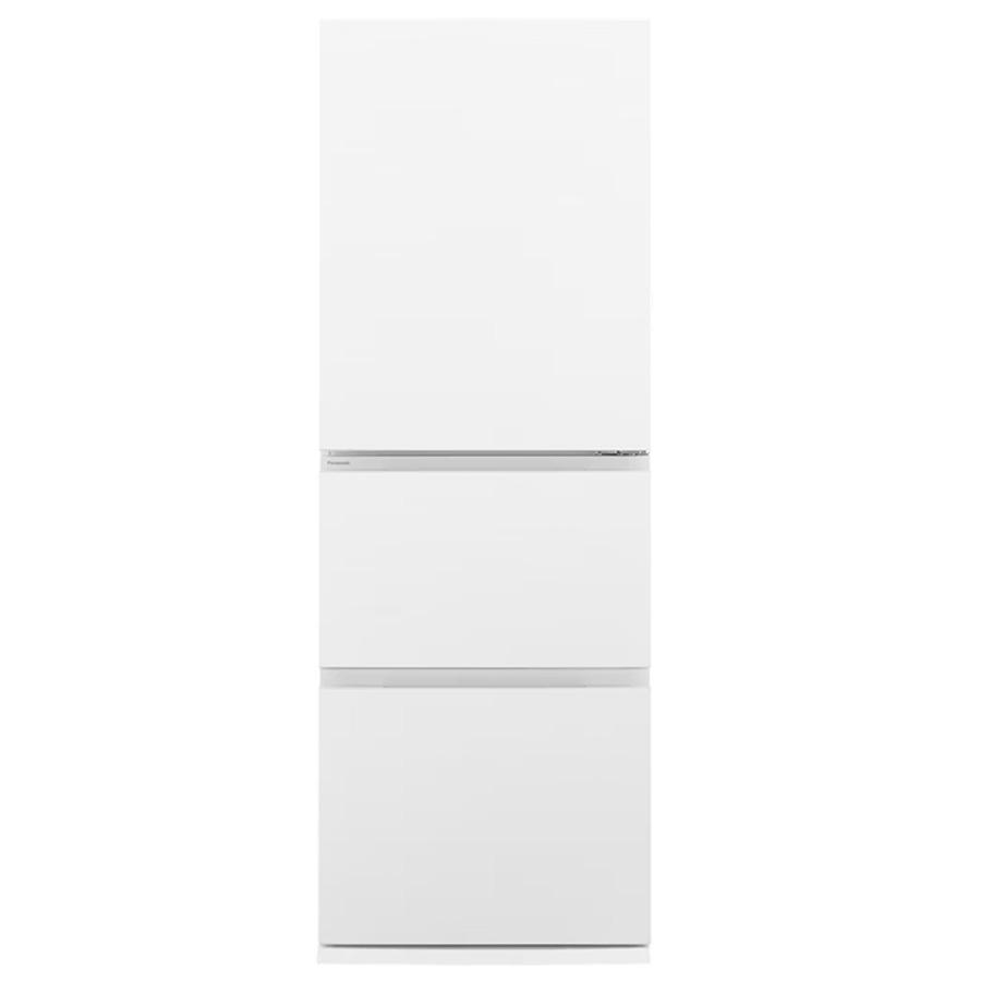 パナソニック 冷蔵庫 326L 右開き 3ドア 二人暮らし 薄型 白 Panasonic NR-C33ES1-W 奥行60cm 自動製氷 2025年 家電 新品同様 整備品 美品 Aランクの画像