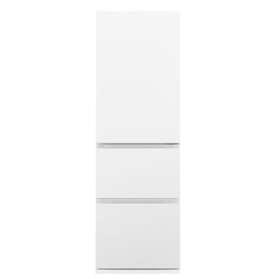パナソニック 冷蔵庫 365L 左開き 3ドア 二人暮らし 薄型 白 Panasonic NR-C37ES1L-W 奥行60cm 自動製氷 2025年 家電 新品同様 整備品 美品 Aランクの画像