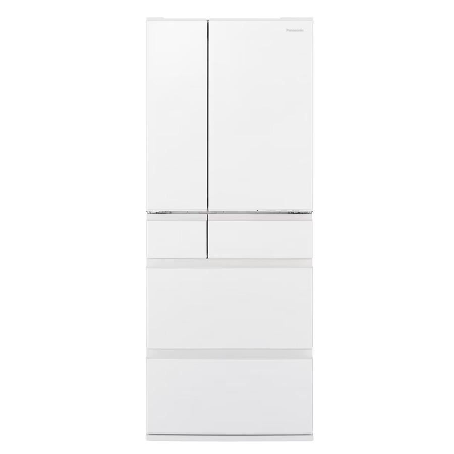 パナソニック 冷蔵庫 483L 両開き 6ドア ファミリー Panasonic NR-F489MEX-U 右開き 左開き 真ん中野菜室 2023年 家電 新品同様 整備品 美品 Aランクの画像