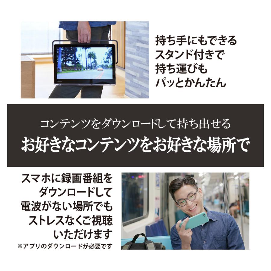 ポータブルテレビ Panasonic プライベートビエラ 19型 UN-19FB10H 小型