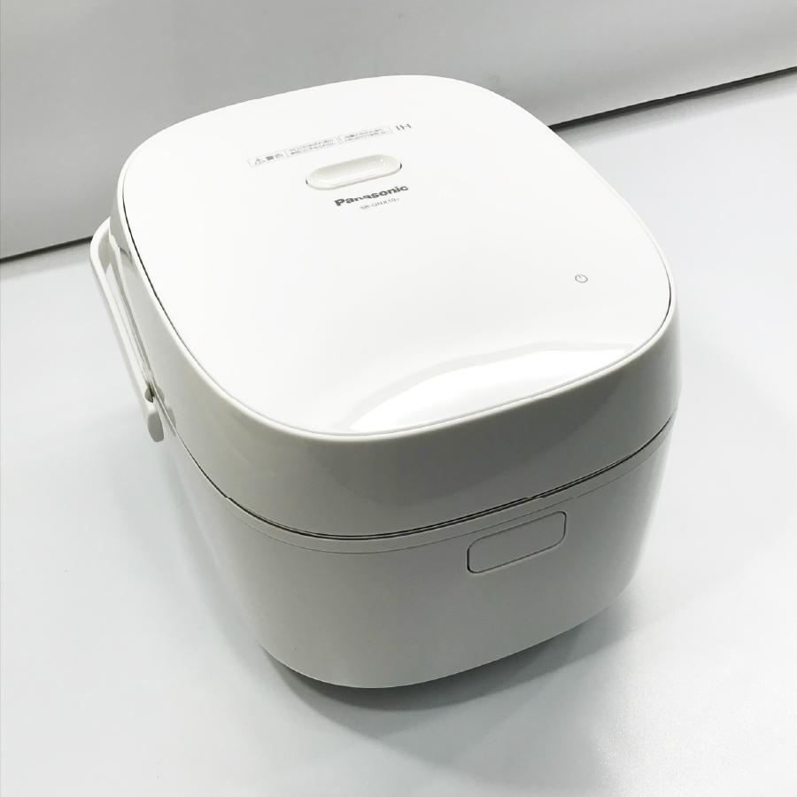 未使用に近い Panasonic 炊飯器 SR-UNX101-W ライス&クッカー 大火力IH  