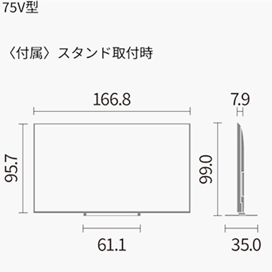 VIERA パナソニック テレビ 液晶テレビ 65型 TV TV-65W95B 65インチ 4K 