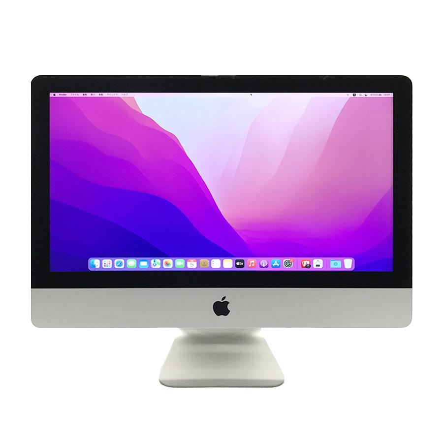 デスクトップパソコン iMac (21.5-inch, 2017) A1418 Intel Core i5-7360U 2.3GHz ディアルコア　8GB 256GB 21.5インチ シルバー Apple 中古 Bランク｜pcjungle｜02